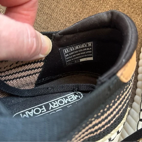 Skechers Women's Wilshire Blvd Lace-Up Sneaker Bellevue Black Size 9.5 - Picture 8 of 9